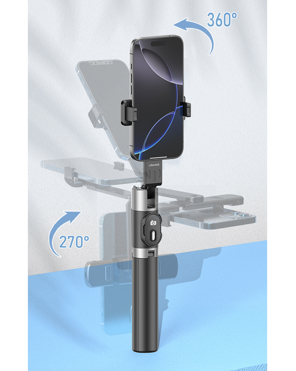 Usams Mini Wireless Selfie Stick Mini And Portable Easy To Carry Usams Mini Wireless Selfie Stick Mini And Portable Easy To Carry